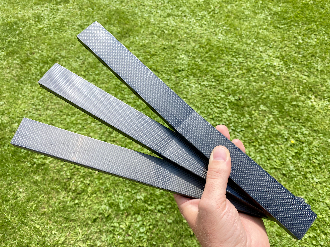 Verbinder aus Massiv Carbon  175g