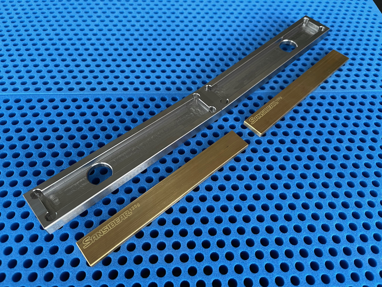 Verbinder aus Stahl (ballastierbar) 640 - 890g 1